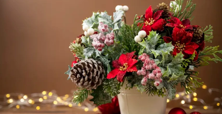 Todo lo que debes saber para tener un arreglo floral navideño espectacular