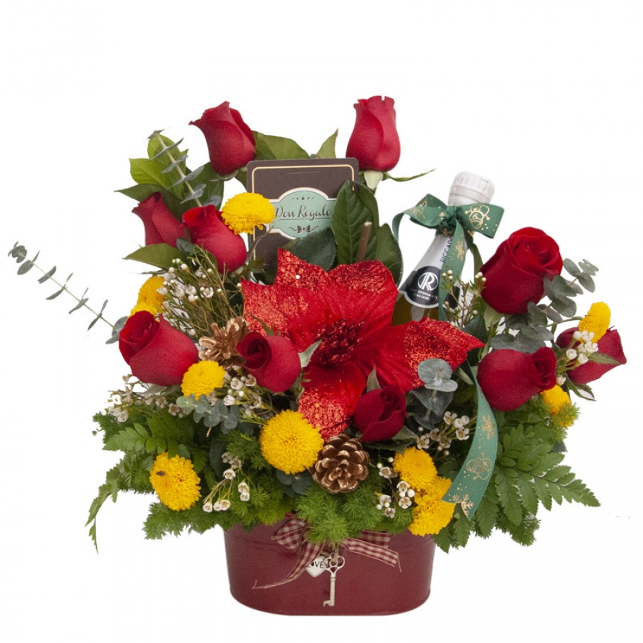 Arreglos Florales de Navidad: Embelleciendo tu Hogar con Espíritu Festivo