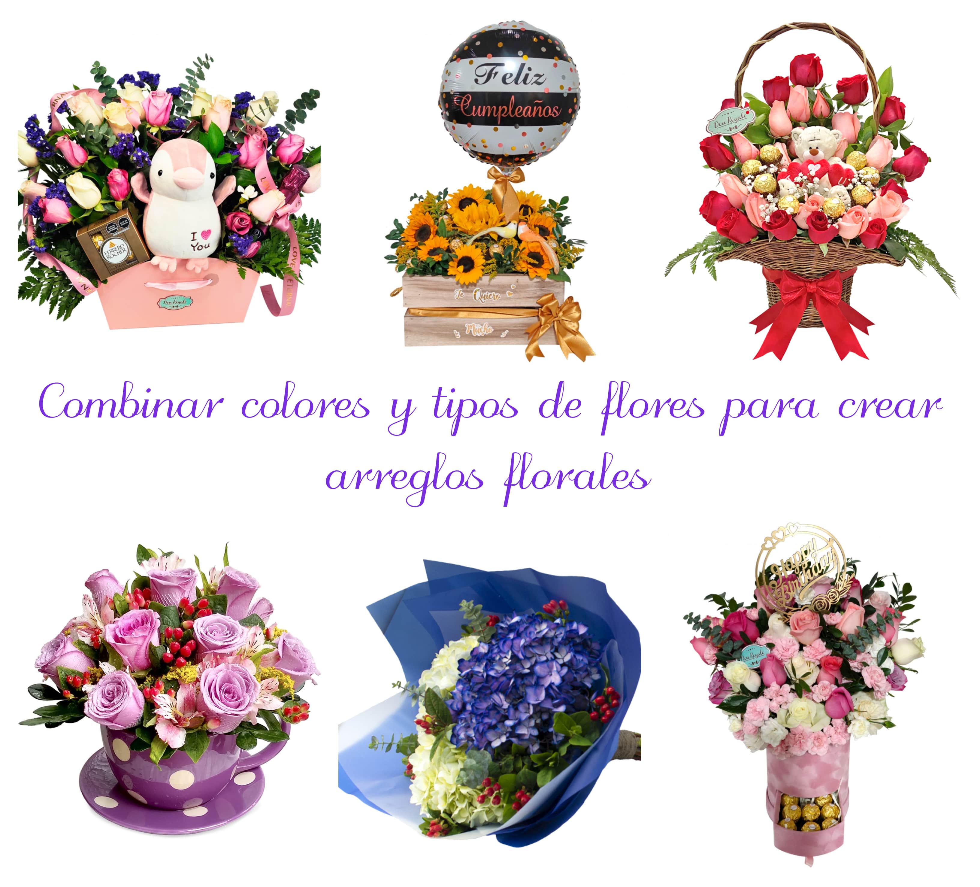 <strong>Cómo combinar colores y tipos de flores para crear arreglos espectaculares</strong> 