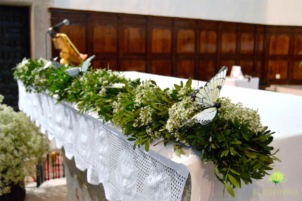 Arreglos florales para iglesia