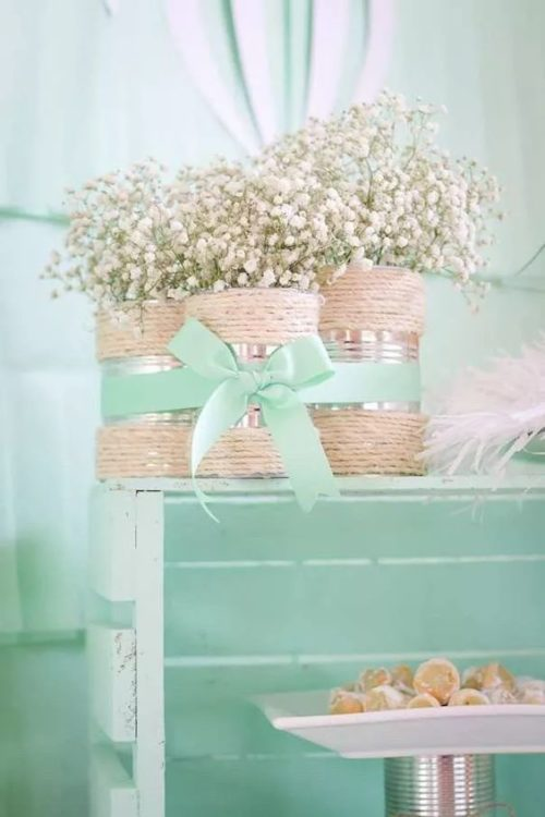 Arreglos florales para Bautizo