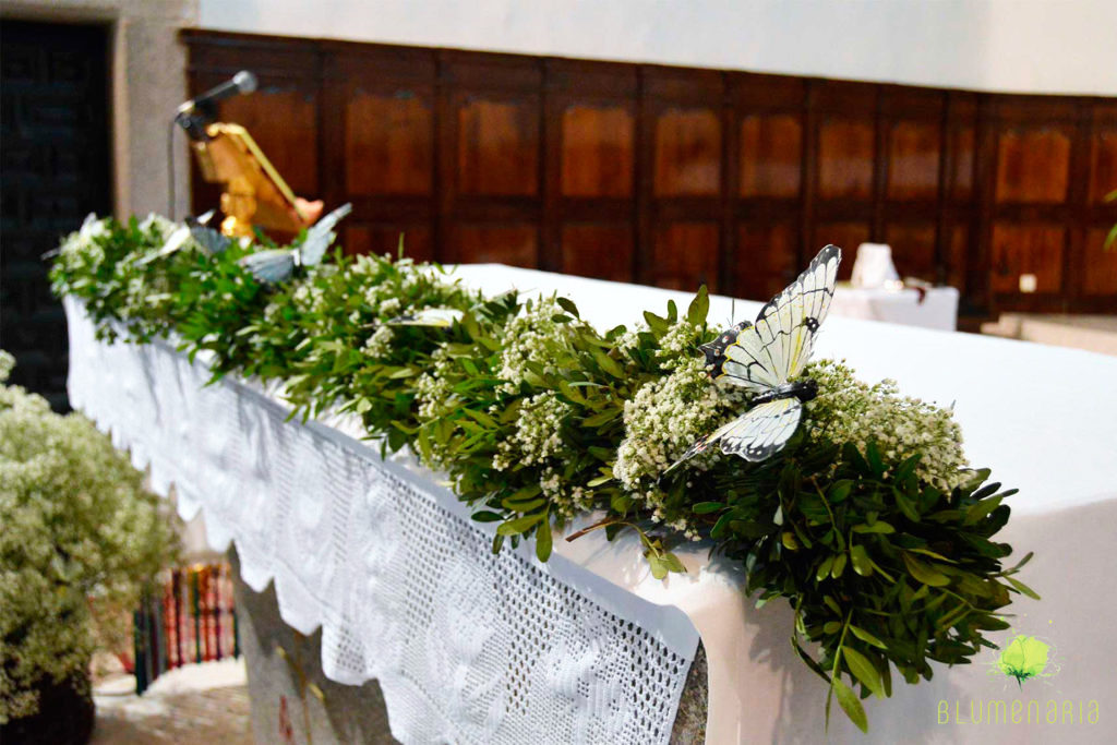 Arreglos florales para Bautizo