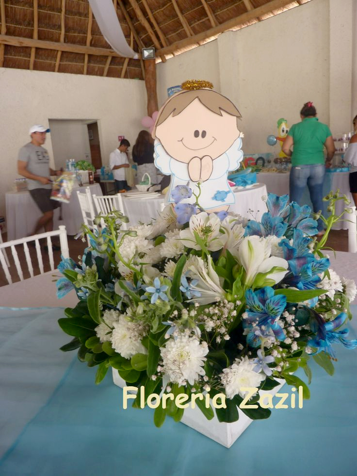 Arreglos florales para Bautizo