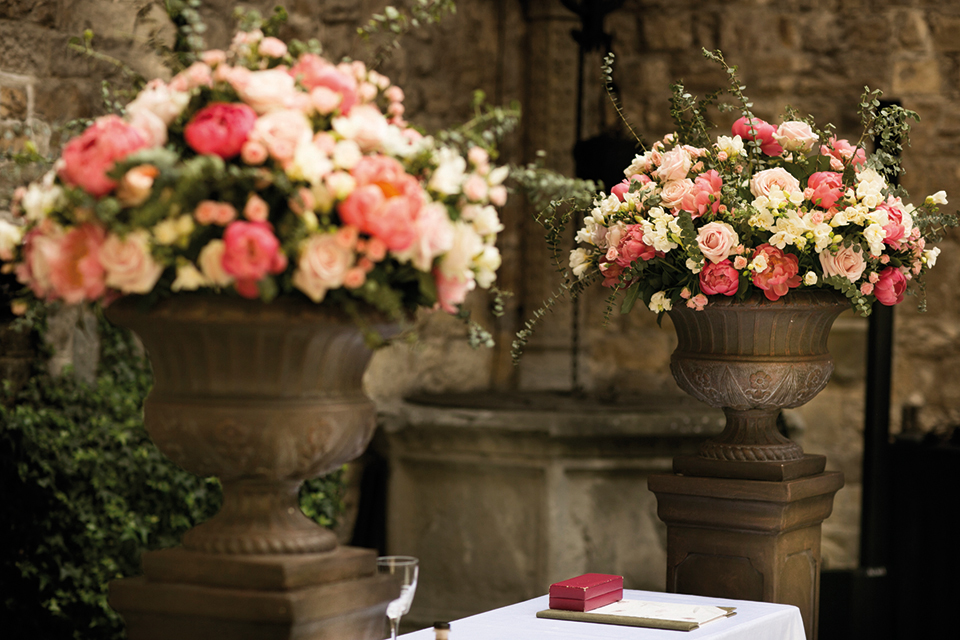 Arreglos florales para iglesia