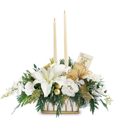 Arreglos florales para Bautizo